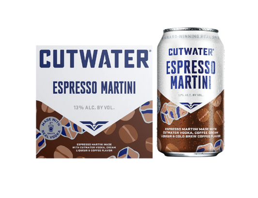 Cutwater Espresso Martini 12oz 4-Pack Can