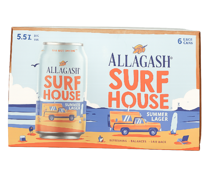 Allagash Surf House 12oz 6-Pack Can