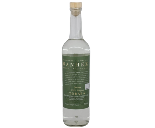 Banhez Tobala Mezcal Artesanal Joven 750ml