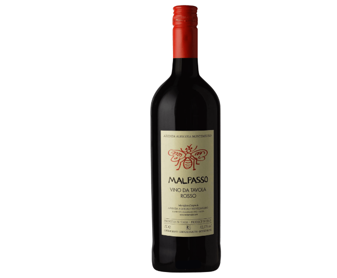 Montemelino Malpasso Vino da Tavola Rosso 1L