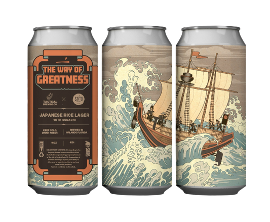 Tactical Way Of Greatness  16oz 4-Pack Can (No Barcode)