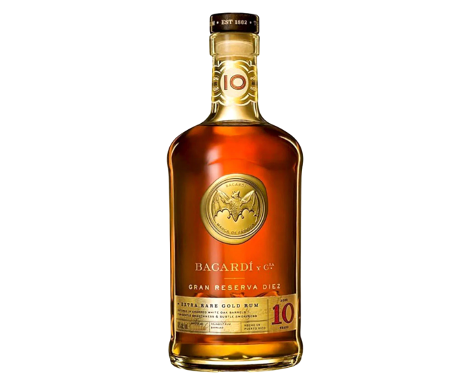 Bacardi Gran Reserva Rare Gold 10 Years 750ml