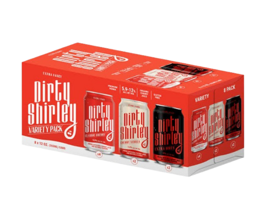 Dirty Shirley Classic Variety 12oz 8-Pack Can (4CC/2CV/2ED)
