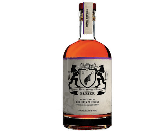 Iron Smoke Purple Heart  Four Grain Bourbon 750ml