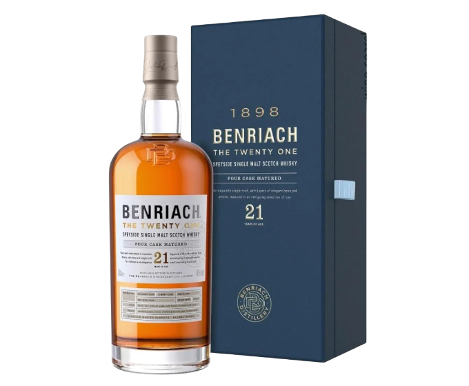 The BenRiach Four Cask Maturation 21 Years SM 700ml