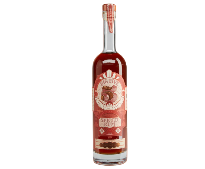 Big Five Spiced Rum 750ml