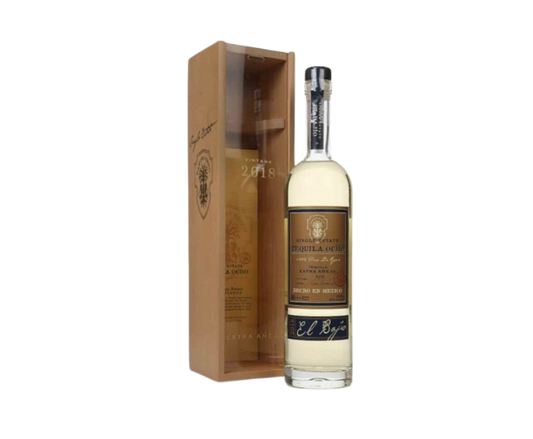 Tequila Ocho Extra Anejo El Bajo 2018 750ml