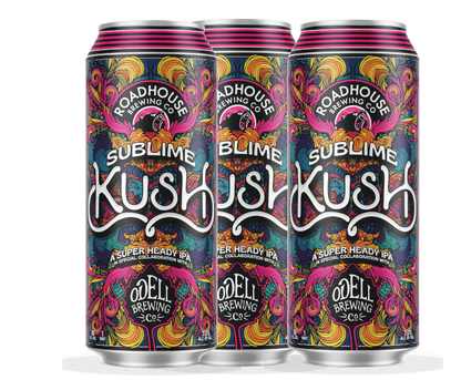 Roadhouse Sublime Kush 16oz 4-Pack Can