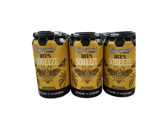 Copperpoint Bees Squeeze 12oz 6-Pack Can