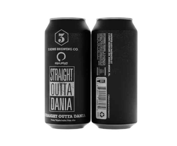 Three Sons Straight Outta Dania 16oz 4-Pack Can (Scan Correct Item)