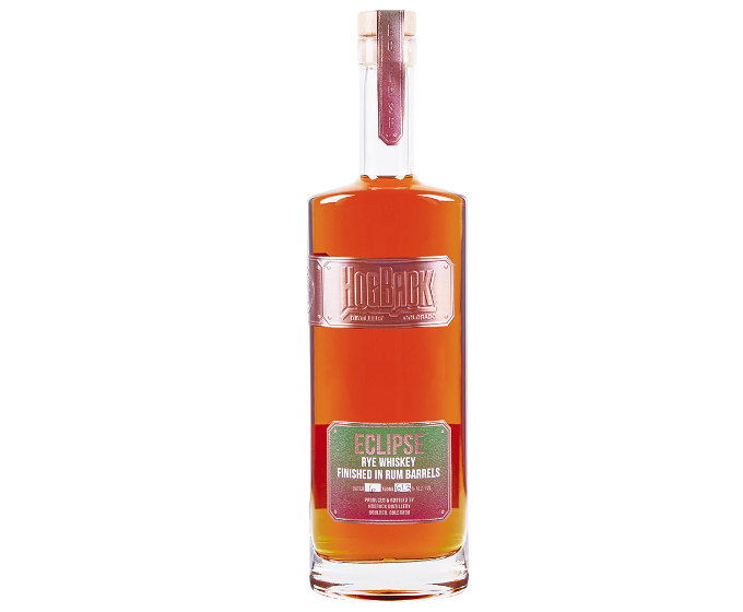 Hogback Eclipse Rum Barrel Finished Rye Whiskey 750ml