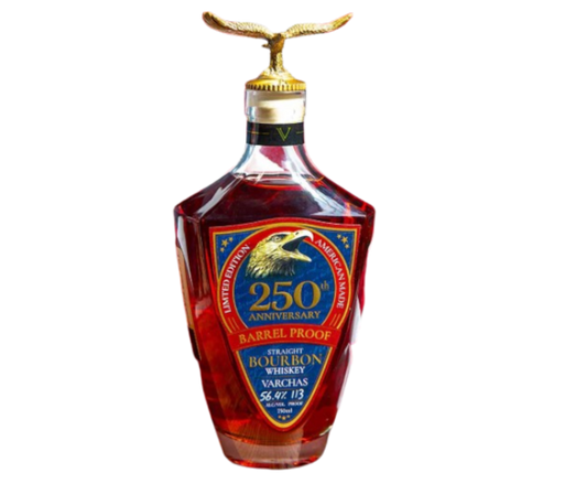 Varchas 250th Anniversary Barrel Proof Straight Bourbon 750ml