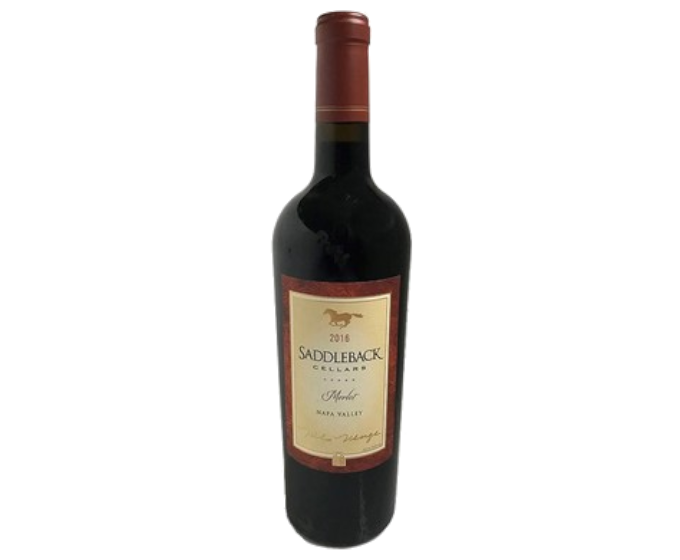 Saddleback Cellars Merlot 2016 750ml (No Barcode)