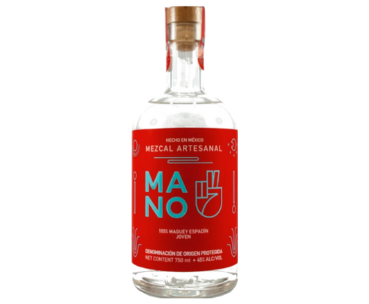 Mezcal Mano Espadin 750ml (No Barcode)