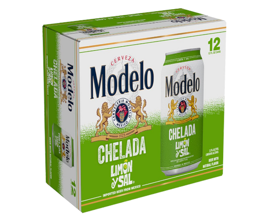 Modelo Chelada Limon Y Sal 12oz 12-Pack Can