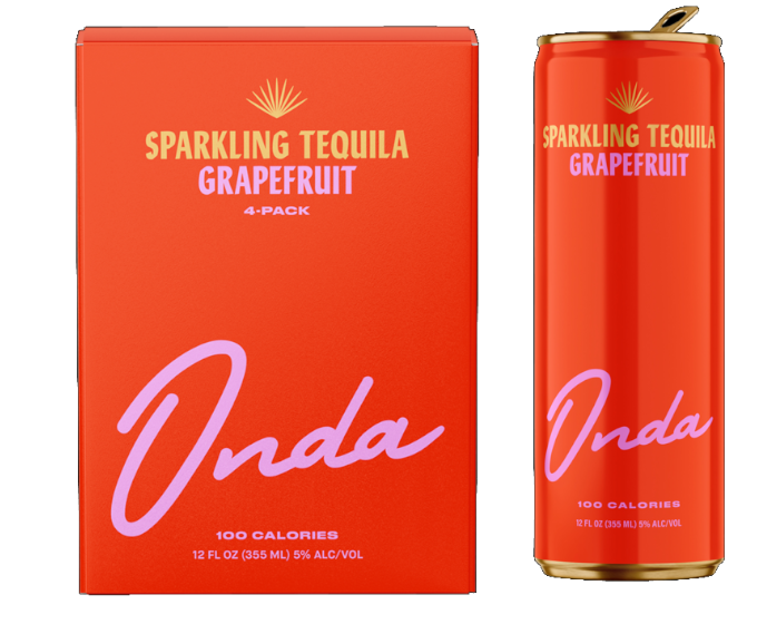 Onda Sparkling Grapefruit 12oz 4-Pack Can