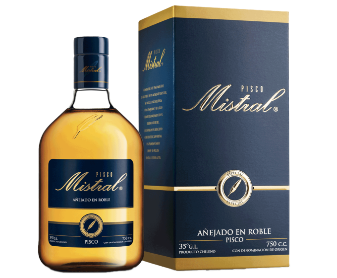 Pisco Mistral Anejado en Roble 750ml