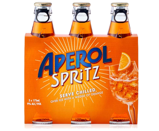 Aperol Spritz 3-Pack 200ml Bottle