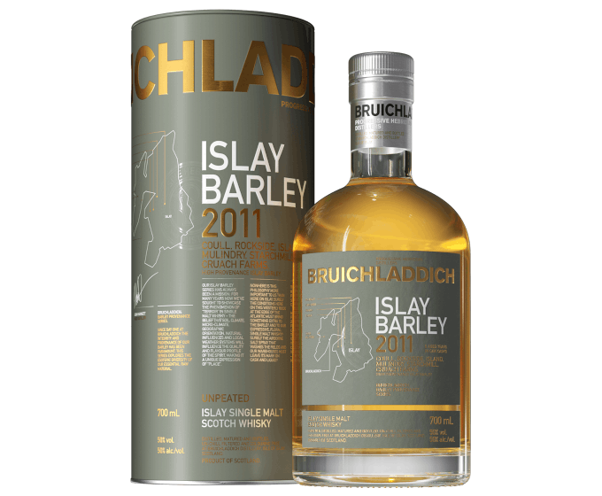 Bruichladdich Bere Barley Unpeated 2013 750ml (Scan Correct Item)