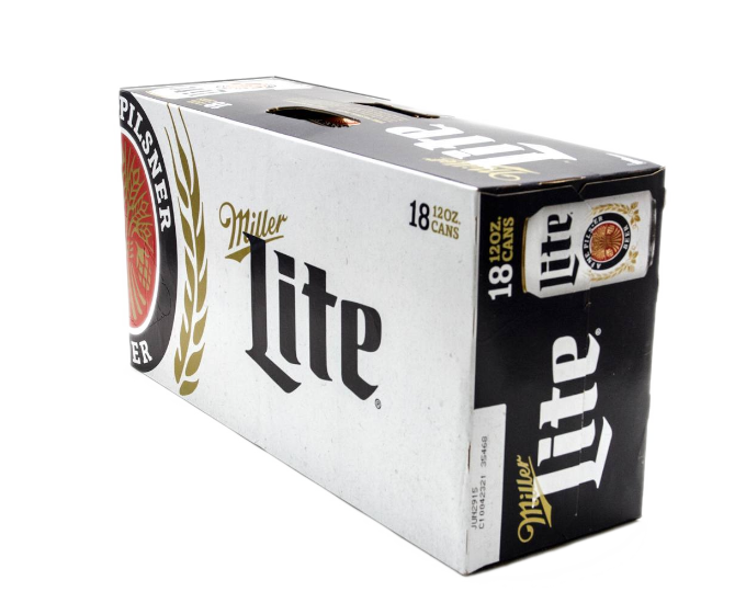 Miller Lite 12oz 18-Pack Can