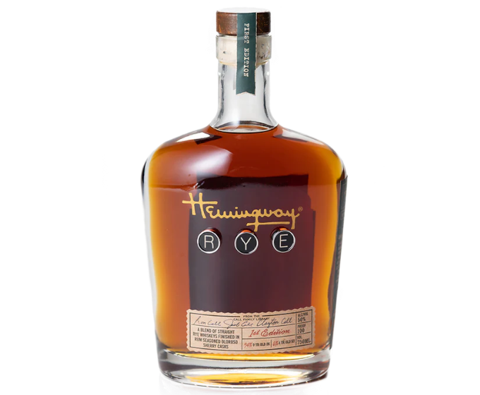 Hemingway Rye 1st Edition 750ml (No Barcode)