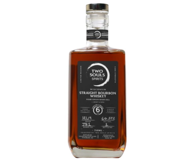 Two Souls Straight Bourbon J Henry & Sons 6 Years 750ml