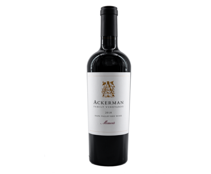 Ackerman Family Memoir Red 2018 750ml (No Barcode)