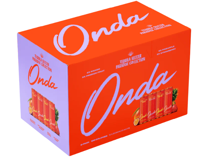 Onda Sparkling Tropical Variety 12oz 8-Pack Can