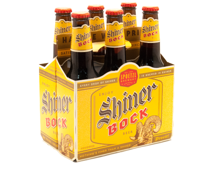 Shiner Bock 12oz 6-Pack Bottle