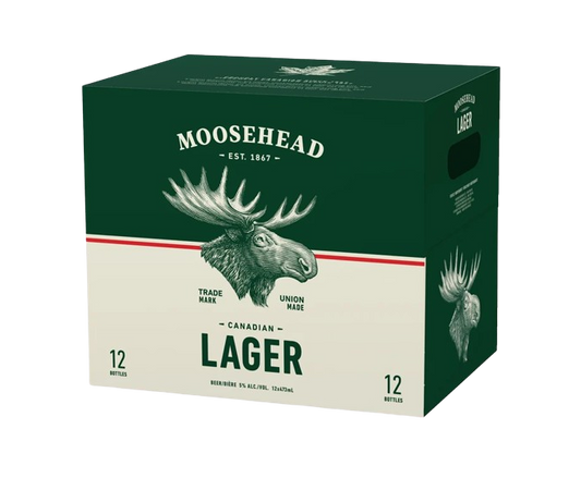 Moosehead Lager 12oz 12-Pack Bottle (DNO)