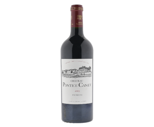 Chateau Pontet Canet 2005 750ml (No Barcode)