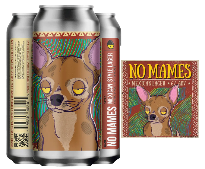 Tripping Animals No Mames 16oz 4-Pack Can