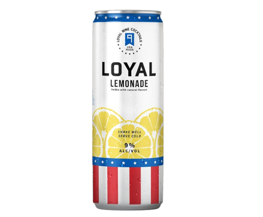 Loyal 9 Lemonade 355ml 4-Pack Can