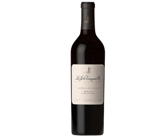 La Jota Merlot Howell Mountain 2018 750ml (No Barcode)