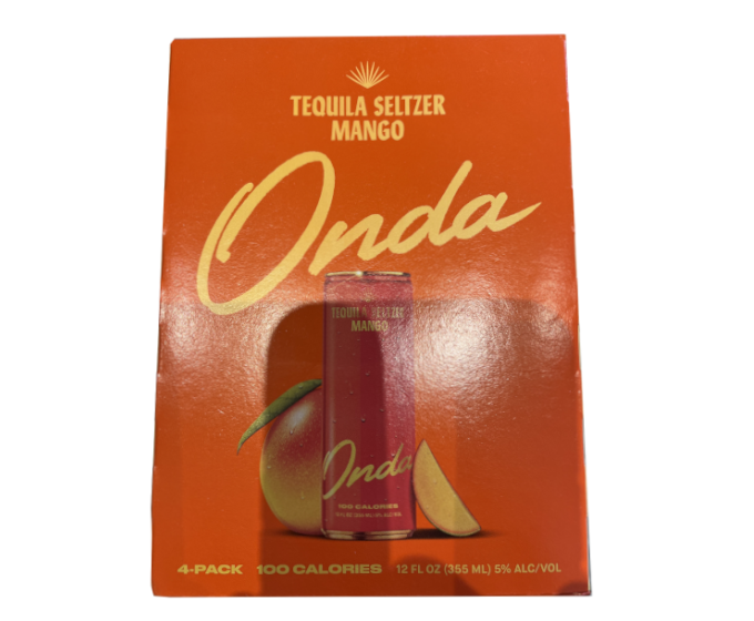 Onda Sparkling Mango 12oz 4-Pack Can