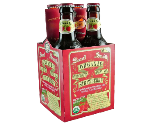 Samuel Smiths Organic Strawberry 12oz 4-Pack Bottle