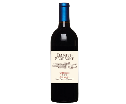 Emmitt Scorsone Old Vines Grenache 2019 750ml (No Barcode)