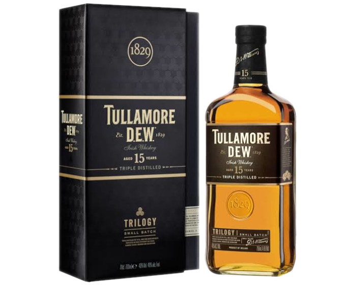 Tullamore Dew 15 Years Trilogy 750ml (DNO P2)