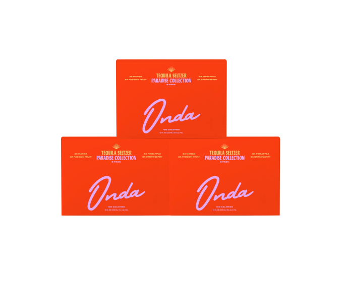 Onda Sparkling Paradise Collection Variety 12oz 8-Pack Can