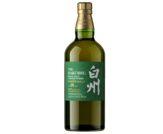 Suntory The Hakushu 18 Years Peated Malt 100th Anniversary Limited Edition 700ml