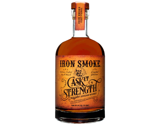 Iron Smoke Casket Strength Straight Bourbon 750ml