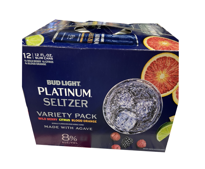 Bud Light Seltzer Platinum Variety Pack 12oz 12-Pack Can