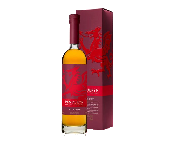 Penderyn Legend Welsh Whiskey 750ml (DNO P3)