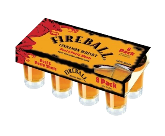 Fireball Party Shot 200ml (8x25ml)