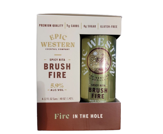 Epic Western Brushfire 355ml 4-Pack Can