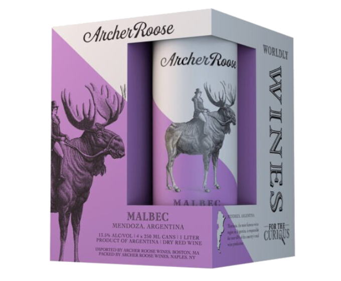 Archer Roose Malbec 250ml 4-Pack Can