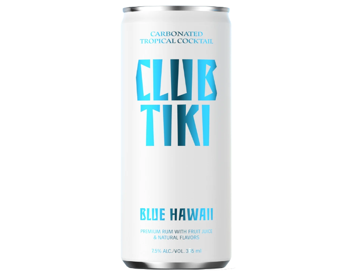 Club Tiki Blue Hawaii 375ml 4-Pack Can