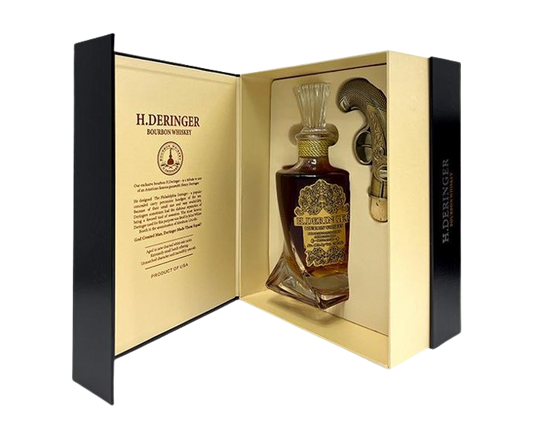 H Deringer Bourbon Gift Set 750ml