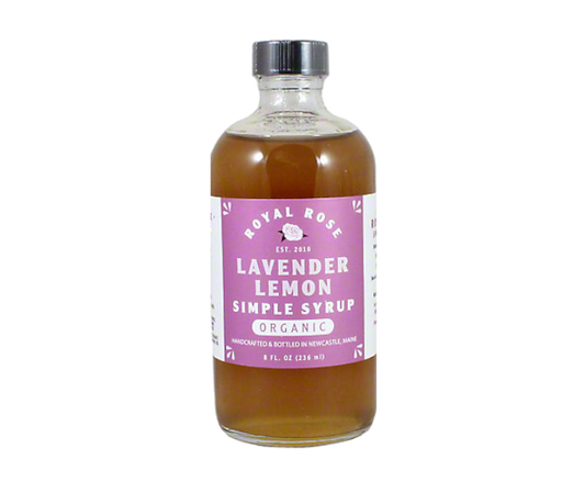 Royal Rose Lavander Lemon Syrup 8oz