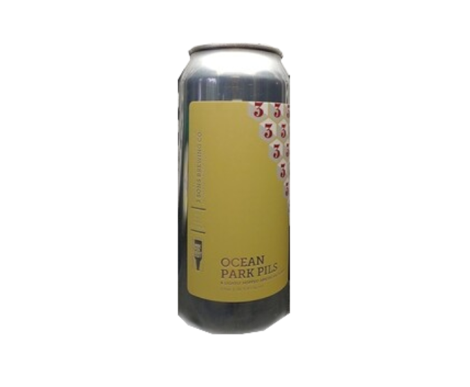 Three Sons Ocean Park Pilsner 16oz 4-Pack Can